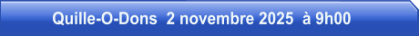 Quille-O-Dons  2 novembre 2025  à 9h00