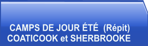 CAMPS DE JOUR ÉTÉ  (Répit) COATICOOK et SHERBROOKE